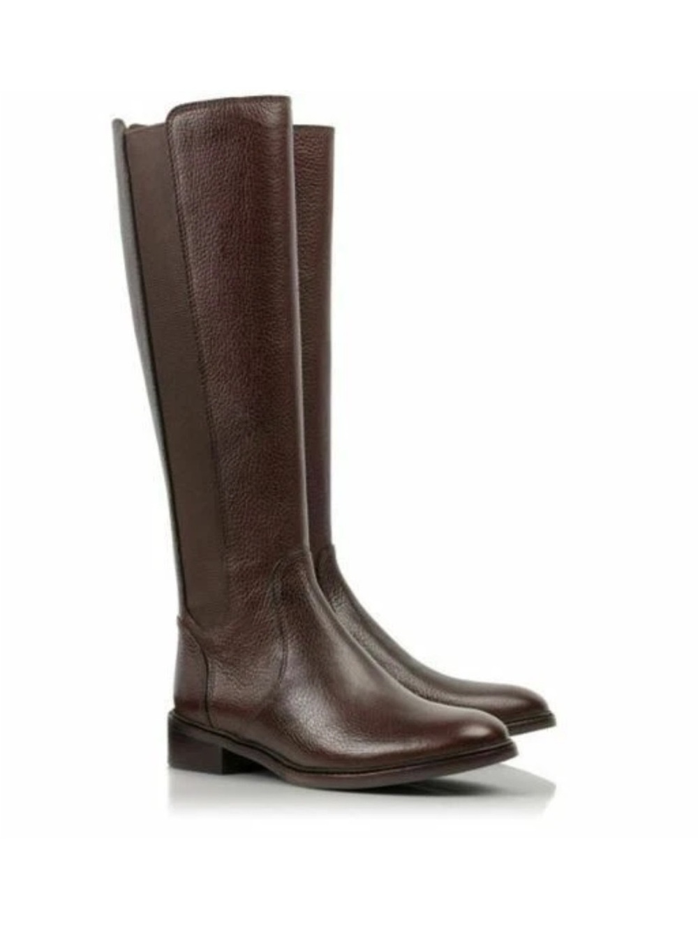 Tory Burch Christy Tumbled Leather stretch boots size 6.5